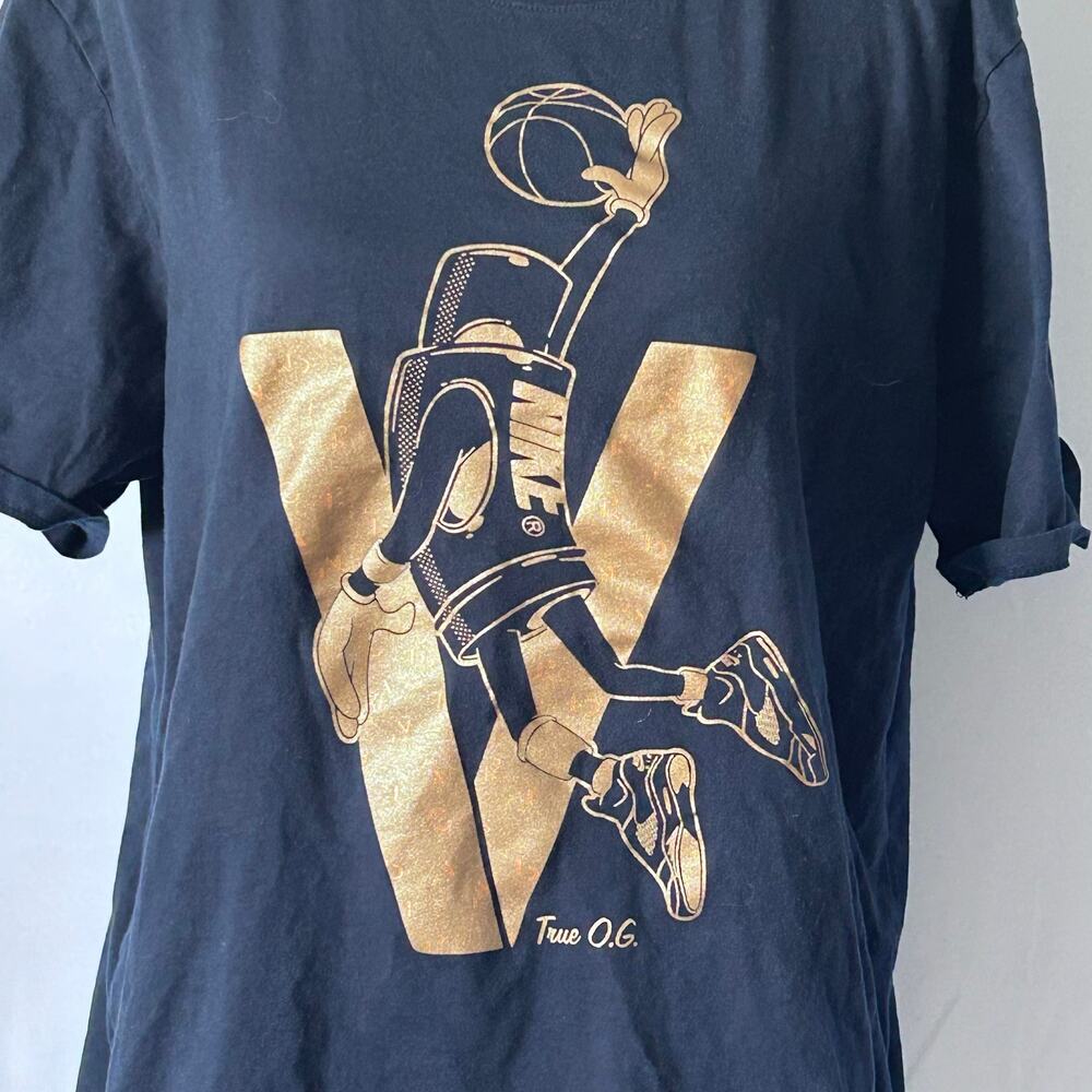 Nike Jordan True O.G. Graphic T Shirt Black Gold Jumpman Men’s XL